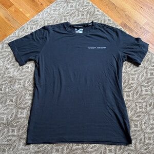 Under Armour Men's Charcoal Striped Tee